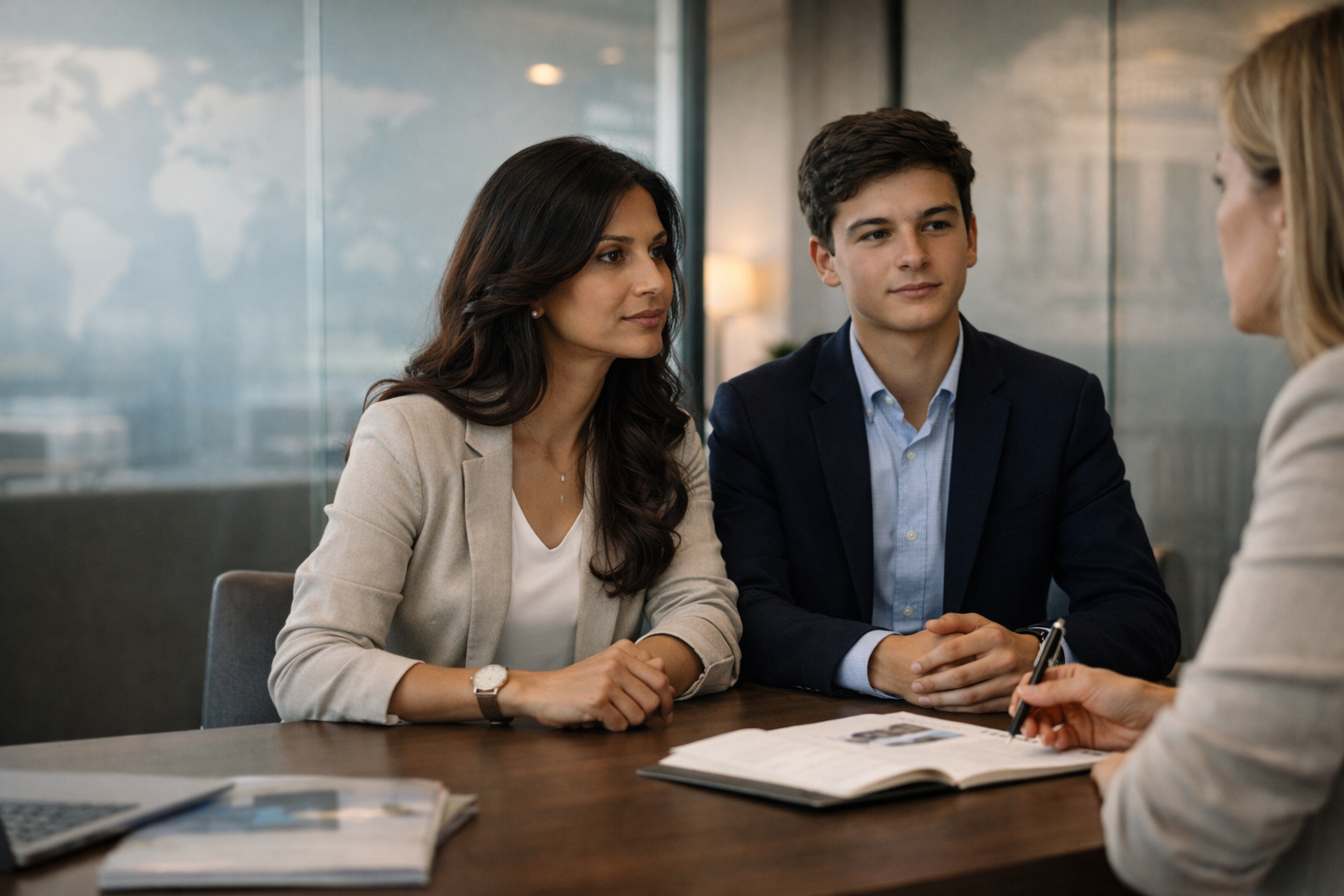 Student studying with confidence